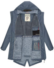 Navahoo Flower of Ocean Damen Jacke B925 Dusty Blue Gr&ouml;&szlig;e XS - Gr. 34