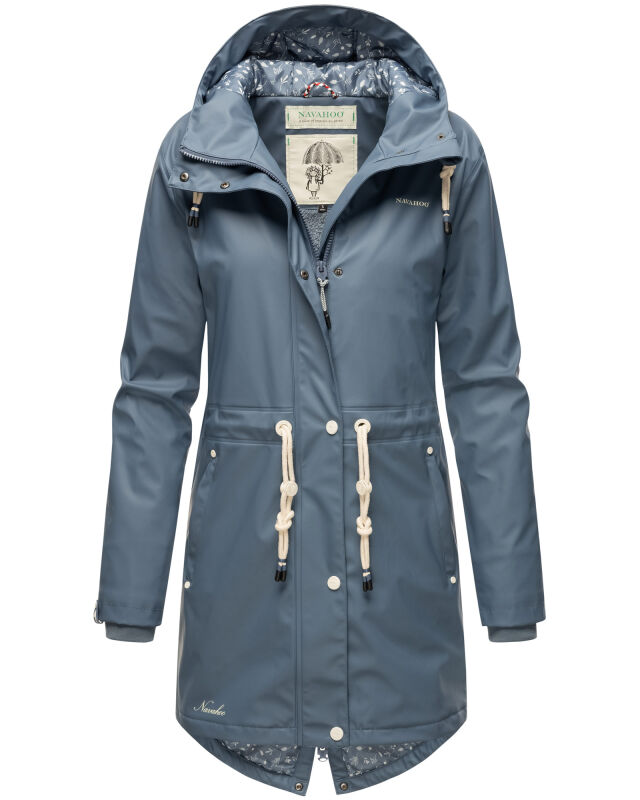 Navahoo Flower of Ocean Damen Regenjacke Dusty Blue