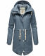 Navahoo Flower of Ocean Damen Jacke B925 Dusty Blue Größe M - Gr. 38