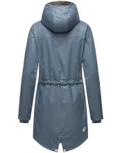 Navahoo Flower of Ocean Damen Jacke B925 Dusty Blue Gr&ouml;&szlig;e XXL - Gr. 44