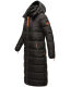Navahoo Kristallblume Damen Winterjacke lang B926 Schwarz Größe M - Gr. 38