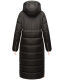 Navahoo Kristallblume Damen Winterjacke lang B926 Schwarz Größe M - Gr. 38