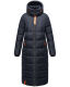 Navahoo Kristallblume Damen Winterjacke lang B926 Navy Größe XS - Gr. 34