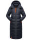 Navahoo Kristallblume Damen Winterjacke lang B926 Navy Größe L - Gr. 40