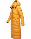 Navahoo Kristallblume Damen Winterjacke lang B926 Gelb Größe XS - Gr. 34