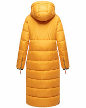 Navahoo Kristallblume Damen Winterjacke lang B926 Gelb Größe M - Gr. 38