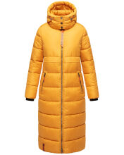 Navahoo Kristallblume Damen Winterjacke lang B926 Gelb Gr&ouml;&szlig;e XXL - Gr. 44