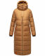 Navahoo Kristallblume Damen Winterjacke lang B926 Camel Größe XS - Gr. 34