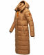 Navahoo Kristallblume Damen Winterjacke lang B926 Camel Größe XS - Gr. 34