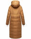 Navahoo Kristallblume Damen Winterjacke lang B926 Camel Größe L - Gr. 40