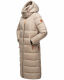 Navahoo Kristallblume Damen Winterjacke lang B926 Taupe Größe XL - Gr. 42
