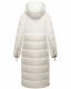 Navahoo Kristallblume Damen Winterjacke lang B926 Offwhite Größe XXL - Gr. 44