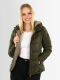 Marikoo Leandraa Damen Winter Jacke B927 Olive Größe 34 - Gr. 34