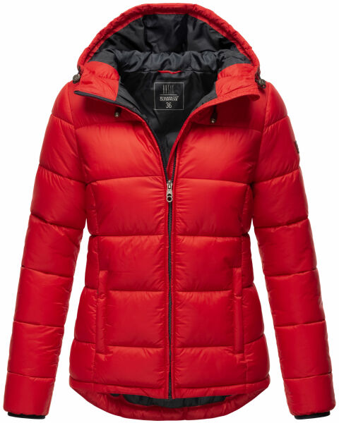 Marikoo Leandraa Damen Winter Jacke B927 Rot Größe 34 - Gr. 34