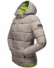 Marikoo Leandraa Damen Winter Jacke B927 Zink Grau Größe 38 - Gr. 38