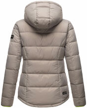 Marikoo Leandraa Damen Winter Jacke B927 Zink Grau Größe 38 - Gr. 38