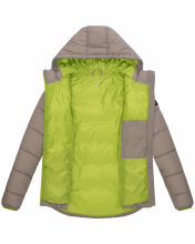 Marikoo Leandraa Damen Winter Jacke B927 Zink Grau Größe 38 - Gr. 38