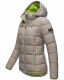 Marikoo Leandraa Damen Winter Jacke B927 Zink Grau Größe 38 - Gr. 38