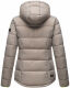 Marikoo Leandraa Damen Winter Jacke B927 Zink Grau Größe 38 - Gr. 38