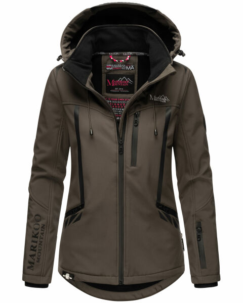 Marikoo Mountain Mount Cho Oyu Damen Jacke B928 Anthrazit GroBe L G 104 90