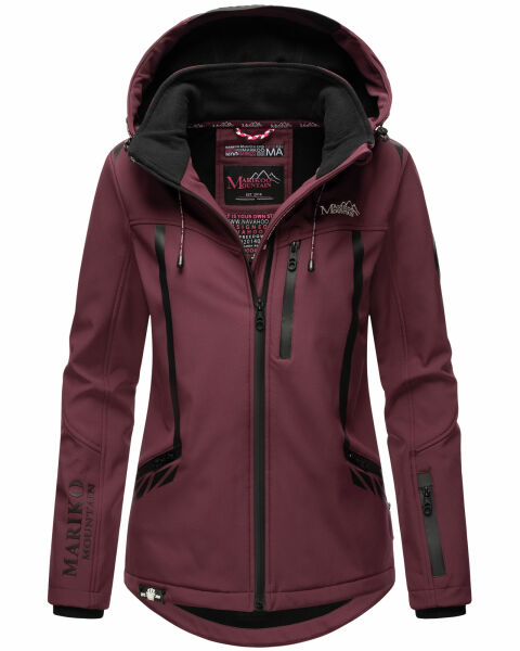 Marikoo Mountain Mount-Cho-Oyu Damen Jacke B928 Weinrot Größe M - Gr. 38