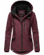 Marikoo Mountain Mount-Cho-Oyu Damen Jacke B928 Weinrot Größe M - Gr. 38