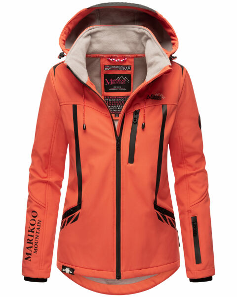 Marikoo Mountain Mount-Cho-Oyu Damen Jacke B928 Coral Größe XS - Gr. 34