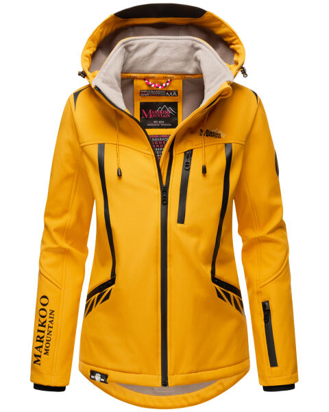 Marikoo Mountain Mount-Cho-Oyu Damen Jacke B928 Amber Yellow Größe XS - Gr. 34
