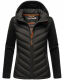 Marikoo Mountain Mount Haruna Ladies Jacket Fleece Hybrid Bordeaux Größe M - Gr. 38