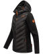 Marikoo Mountain Mount Haruna Damen Fleece Hybrid Jacke Wanderjacke Bordeaux Größe XL - Gr. 42