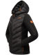 Marikoo Mountain Mount Haruna Damen Fleece Hybrid Jacke Wanderjacke Bordeaux Größe XL - Gr. 42