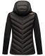 Marikoo Mountain Mount Haruna Damen Fleece Hybrid Jacke Wanderjacke Bordeaux Größe XL - Gr. 42