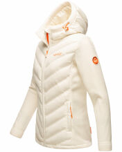 Marikoo Mountain Mount Haruna Damen Fleece Hybrid Jacke Wanderjacke Fuchsia Größe L - Gr. 40