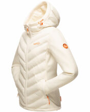 Marikoo Mountain Mount Haruna Damen Fleece Hybrid Jacke Wanderjacke Fuchsia Größe L - Gr. 40