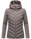 Marikoo Mountain Mount Haruna Ladies Jacket Fleece Hybrid Grau Größe L - Gr. 40