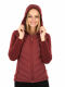 Marikoo Mountain Mount Haruna Ladies Jacket Fleece Hybrid Navy Größe L - Gr. 40