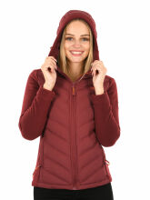 Marikoo Mountain Mount Haruna Damen Fleece Hybrid Jacke Wanderjacke Navy Gr&ouml;&szlig;e M - Gr. 38