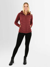 Marikoo Mountain Mount Haruna Damen Fleece Hybrid Jacke Wanderjacke Navy Gr&ouml;&szlig;e XL - Gr. 42