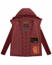 Marikoo Mountain Mount Haruna Damen Fleece Hybrid Jacke Wanderjacke Navy Gr&ouml;&szlig;e XL - Gr. 42
