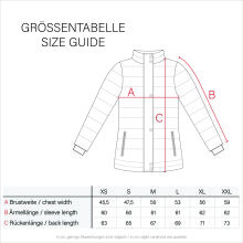 Marikoo Mountain Mount Haruna Damen Fleece Hybrid Jacke Wanderjacke Navy Gr&ouml;&szlig;e XS - Gr. 34