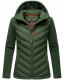 Marikoo Mountain Mount Haruna Damen Fleece Hybrid Jacke Wanderjacke Offwhite Größe S - Gr. 36