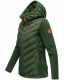 Marikoo Mountain Mount Haruna Damen Fleece Hybrid Jacke Wanderjacke Offwhite Größe S - Gr. 36