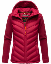 Marikoo Mountain Mount Haruna Damen Fleece Hybrid Jacke Wanderjacke Powder Rose Gr&ouml;&szlig;e M - Gr. 38