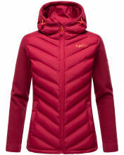 Marikoo Mountain Mount Haruna Damen Fleece Hybrid Jacke Wanderjacke Powder Rose Gr&ouml;&szlig;e S - Gr. 36