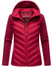 Marikoo Mountain Mount Haruna Damen Fleece Hybrid Jacke Wanderjacke Powder Rose Gr&ouml;&szlig;e XS - Gr. 34