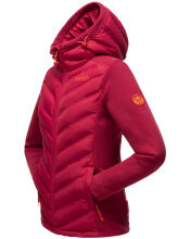 Marikoo Mountain Mount Haruna Damen Fleece Hybrid Jacke Wanderjacke Powder Rose Gr&ouml;&szlig;e XS - Gr. 34