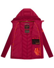 Marikoo Mountain Mount Haruna Damen Fleece Hybrid Jacke Wanderjacke Powder Rose Gr&ouml;&szlig;e XS - Gr. 34
