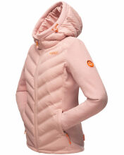 Marikoo Mountain Mount Haruna Ladies Jacket Fleece Hybrid Schwarz Größe L - Gr. 40