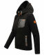 Marikoo Mount Iwaki Damen Fleecejacke Schwarz Größe L - Gr. 40