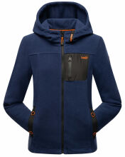Marikoo Mount Iwaki Damen Fleecejacke Navy Größe XS - Gr. 34